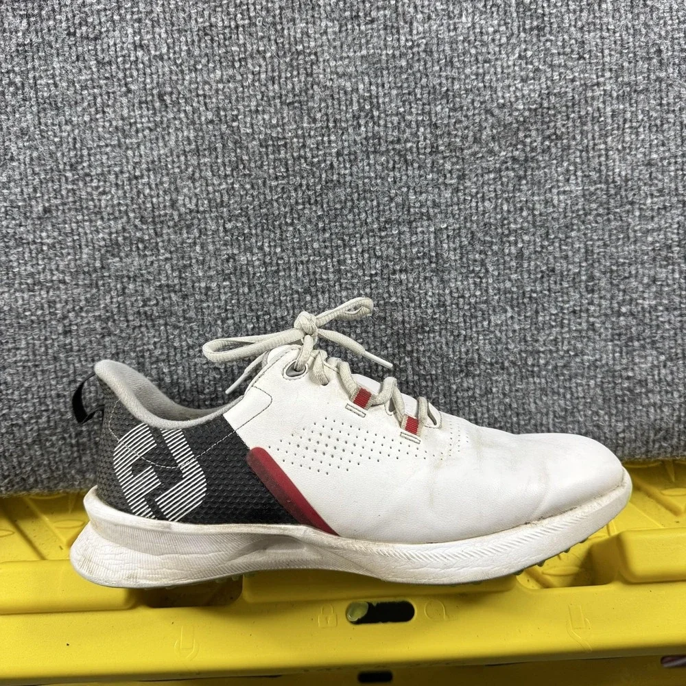 FootJoy 45034 Golf Shoes Mens Size 6 White Spikeless Low Top Sneakers Athletic